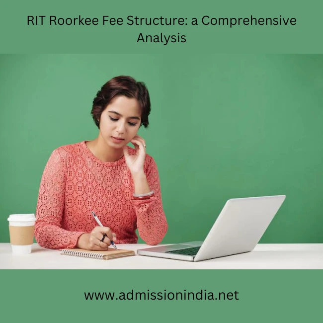 RIT Roorkee Fee_Structure