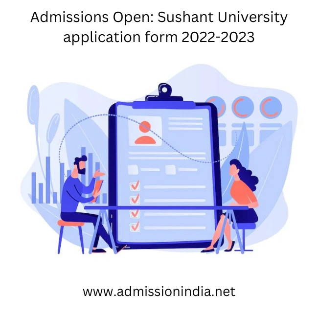 Sushant University application form