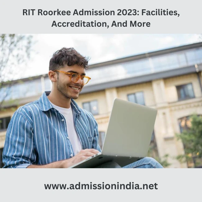 RIT Roorkee Admission 2023