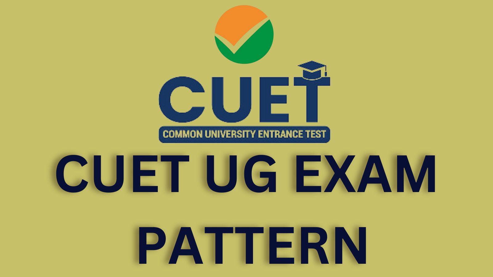 CUET UG Exam pattern