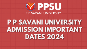 PPSU Important Dates