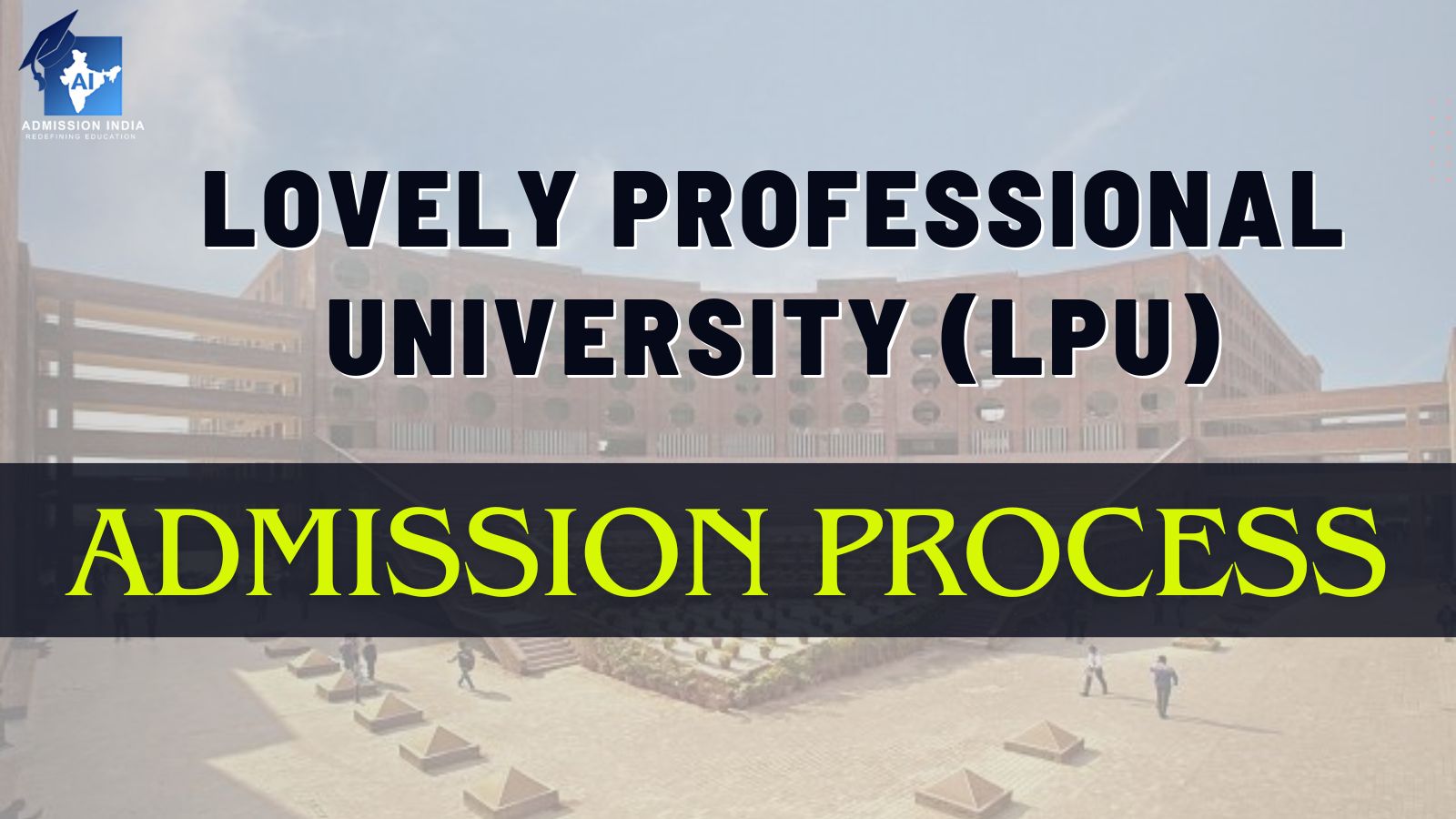 LPU Admission Process