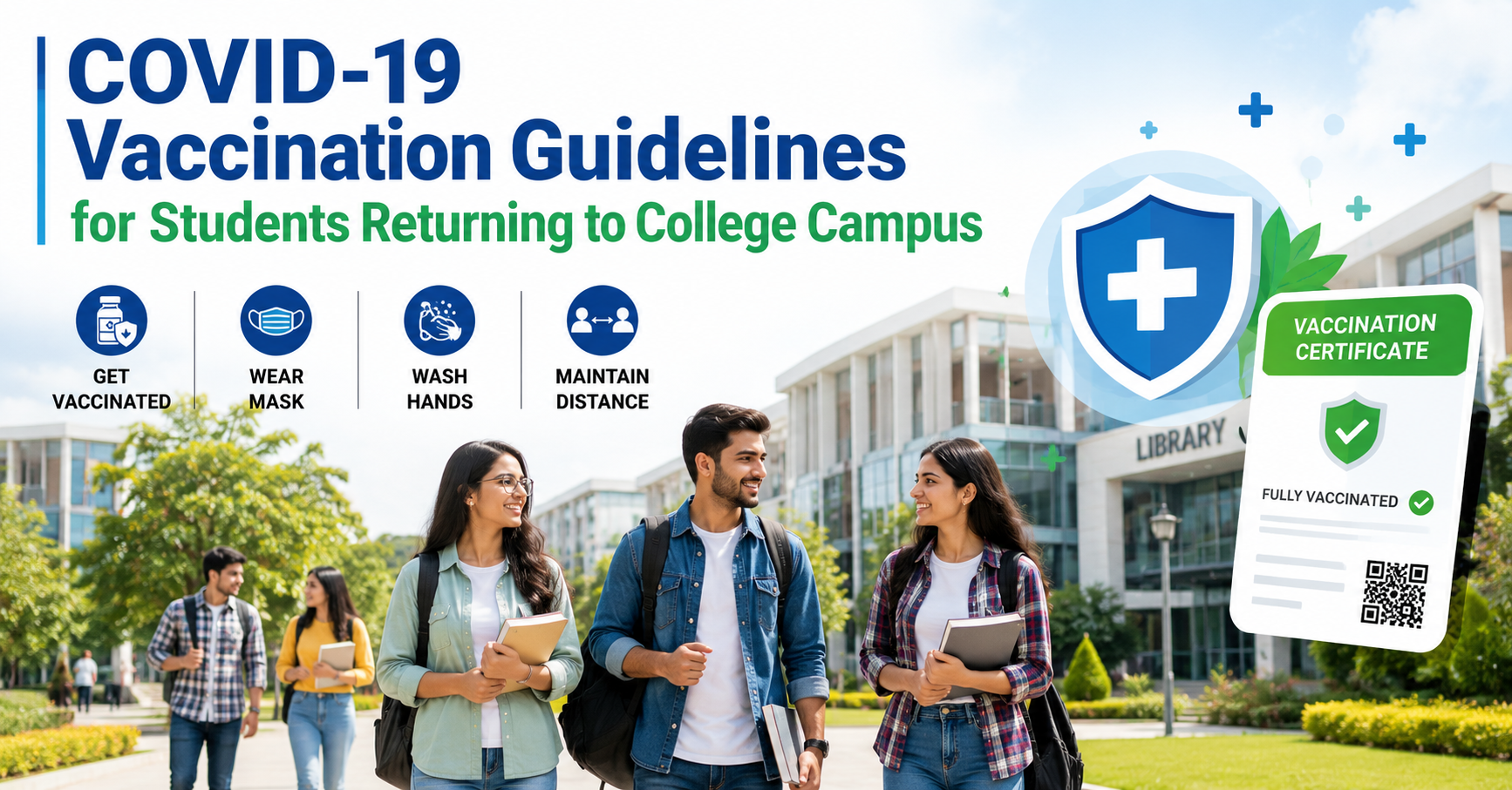 Covid-19 Vaccination Certificate Mandatory Document For College Students